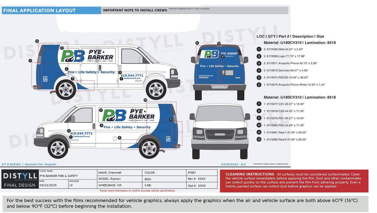 Pye-Barker-MS FIRE FRESNO, 2024, Chevrolet, Express 2500-3500, 135, Passenger Swing, No Glass