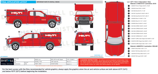 Hilti, Ford, F150, 6ft5in Box, Walk in Topper, Supercab, 2020