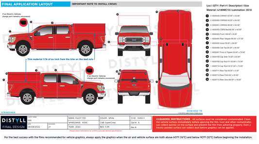 Hilti, Ford F150, SuperCrew Cab, 5_5ft Bed, Full Wrap, 2023
