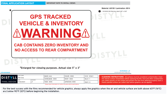 Hilti. Warning Label