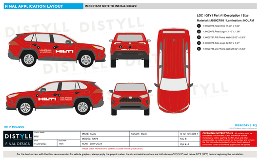Hilti, Toyota, Rav4, 2019-2024