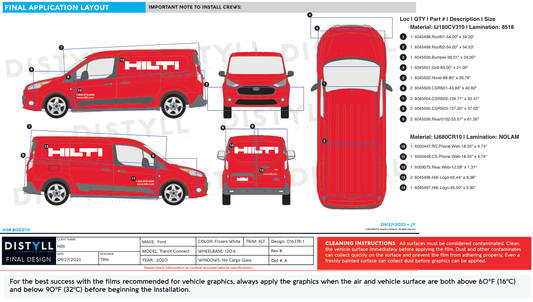 Hilti, Ford, Transit Connect, 120_6WB, XLT, No Glass, 2020