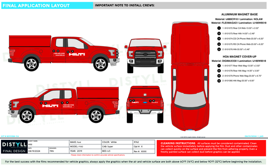 Hilti, Aluminium Magnet, Ford, F150 SuperCab