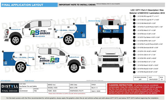 Pye-Barker, Ford, F-250, Crew Cab, Knapheide Utility Body, 2025, ITM Division