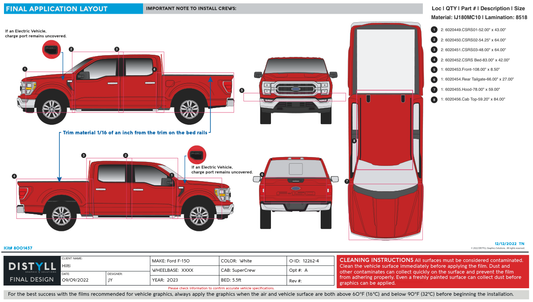 Hilti, Ford F150, Super Crew Cab, 5ft 5in Bed, 2023, Tiles