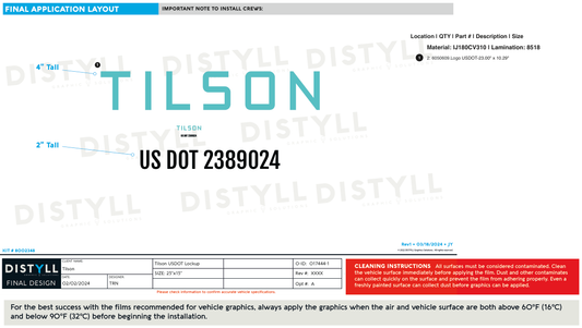 Tilson, Logo USDOT Lockup