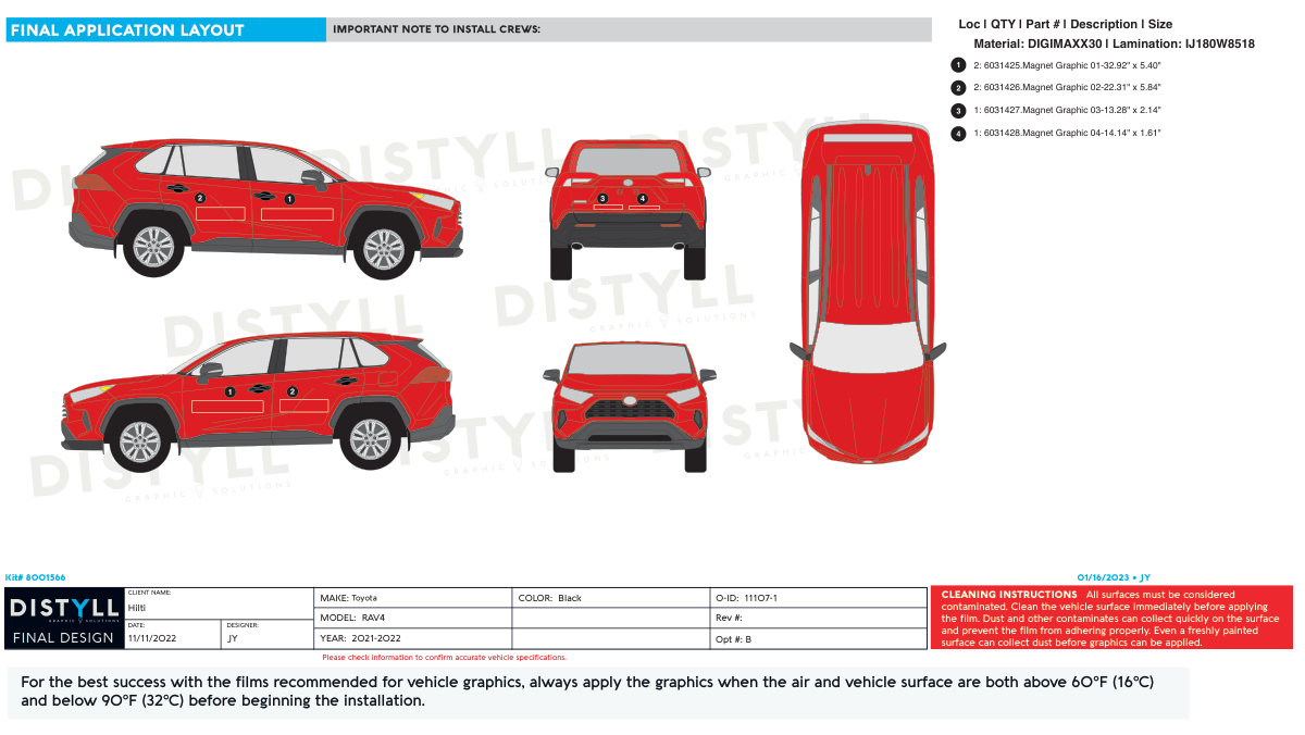 Hilti, Toyota, Rav4, Magnet Kit, 2022-