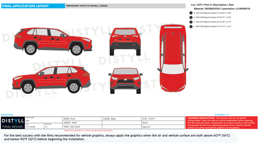 Hilti, Toyota, Rav4, Magnet Kit, 2022-