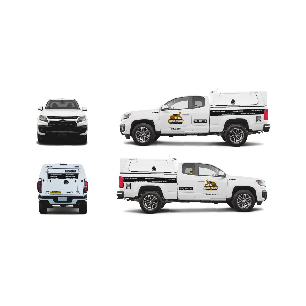 Bloodhound 2019 Chevy Colorado with Walk-in Topper Kit