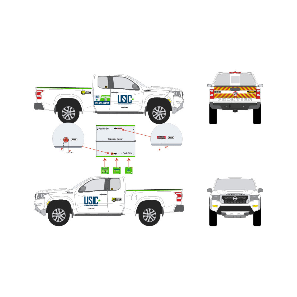 USIC Full Nissan Frontier Kit