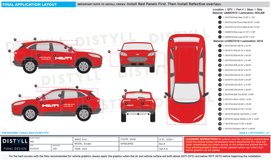 Hilti, Canada, Ford, Escape, 2020