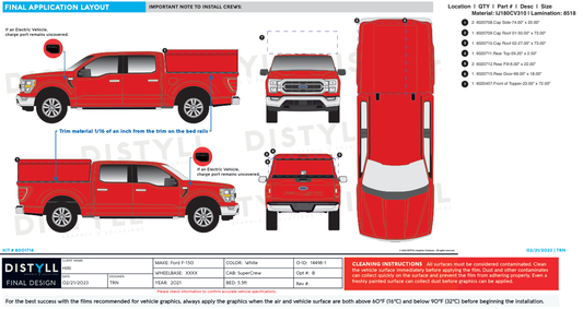Hilti, Ford F-150, Hybrid Super Crew, Topper Only